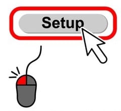 setup click here button