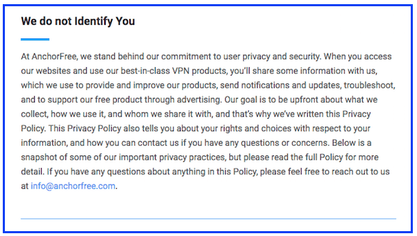 betternet privacy