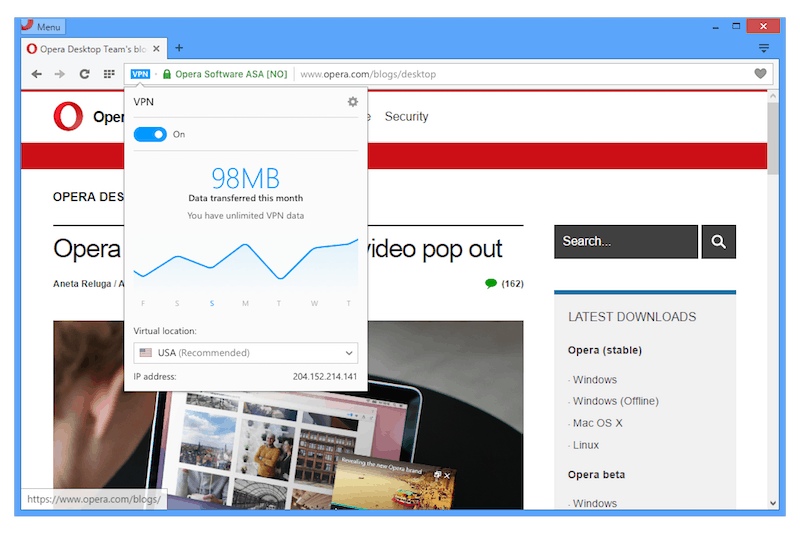 vpn enabled popup opera vpn