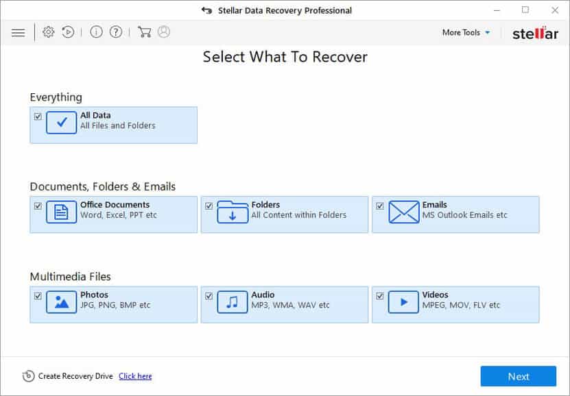 stellar phoenix data recovery