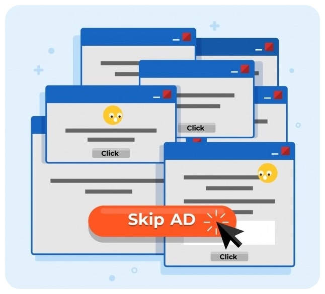 pop up ads