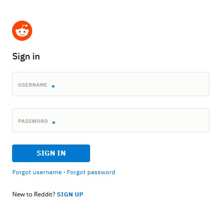 reddit-login