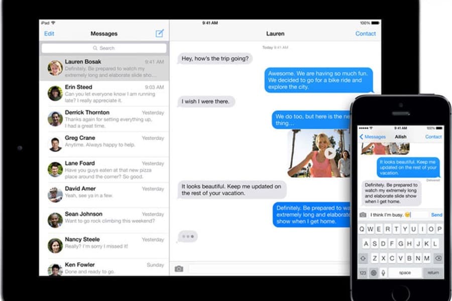 apple-imessage-interface