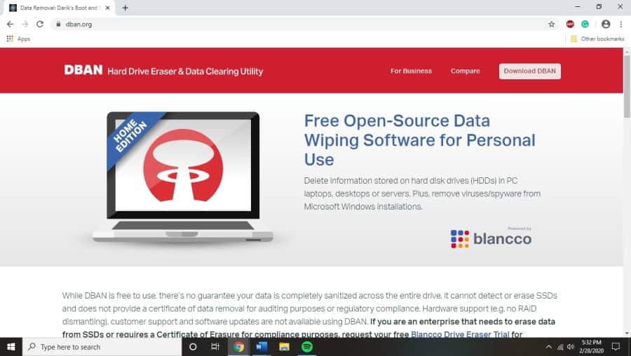 DBAN Software