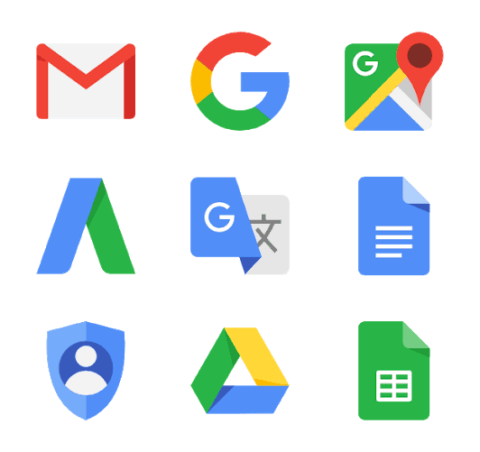 Google Apps Icons