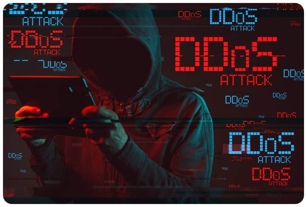 DDOS Attack Concept