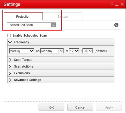 scheduled scan micro trend