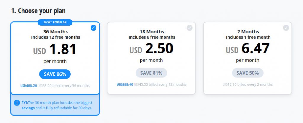 Vypr VPN pricing