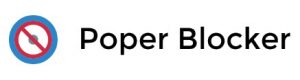 Poper Blocker logo