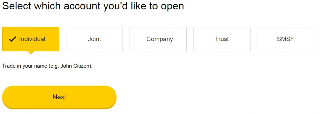 CommSec Trading Account