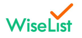 WiseList logo