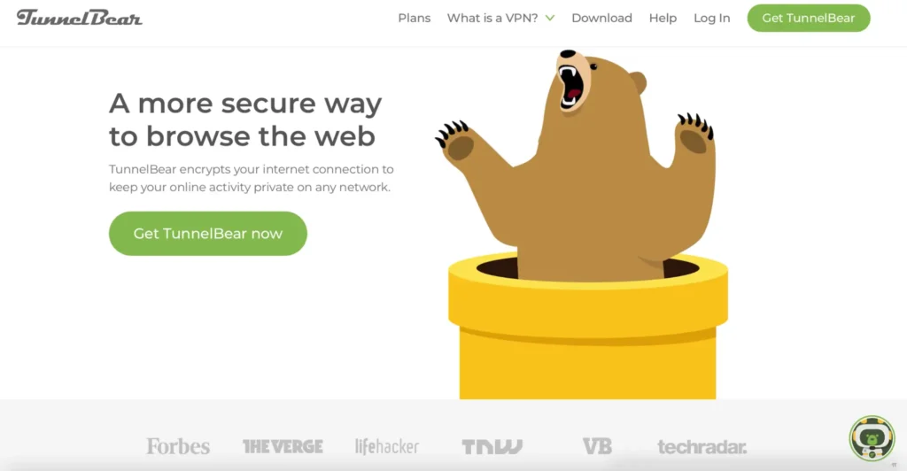 TunnelBear offers one of the best free VPNs