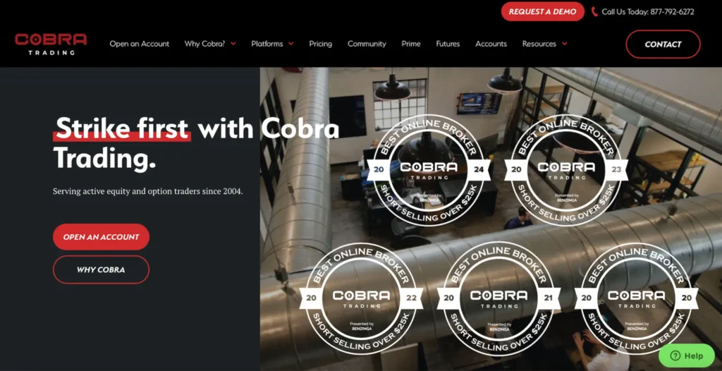 Cobra Trading is a good broker for short selling.